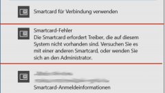Smartcard Fehler: LENOVO Thinkpad L15 Gen 4